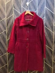 Women Wool Coat Large | Size | Chest 20 | Length 37