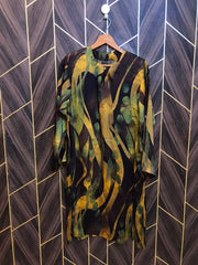 Women Silk Cord Set | Shirt Chest 21 | Shirt Length 39 | Skirt Waist 34 | Skirt Length 41