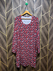 Women Long Shirt Net Jersey XX Large | Chest 26 | Length 39