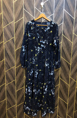 Western Long Maxi Silk Large | Size | Chest 20 | Length 53