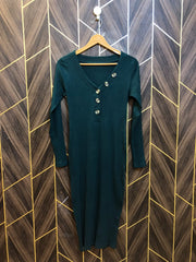 Bodycon Dress Jersey Small | Size | Chest 18 | Length 43