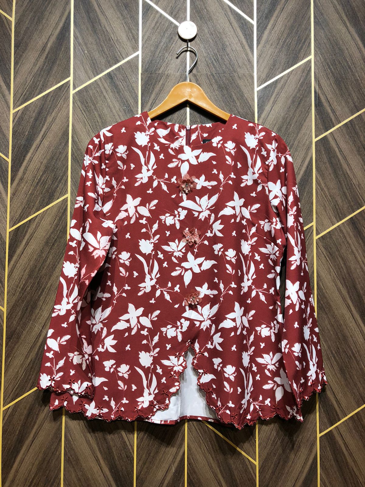 Western Top Chiffon – Small Size (Chest: 18, Length: 25  )