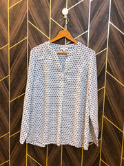 Western Top Chiffon – Large Size (Chest: 21 , Length: 28 )