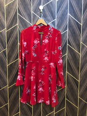 Western Top Chiffon – Small Size (Chest: 18, Length: 33 )