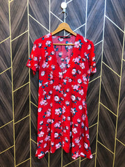 Mini Dress Chiffon Medium Size Chest 19 Length 36