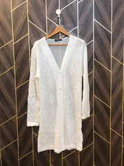 Women Wool Cardigan Sweater Small | Size | Chest 18 | Length 37