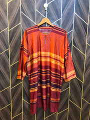 Women Silk Cord Set  baggy  | Shirt Chest 19 | Shirt Length 36 | Skirt Waist 30 | Skirt Length 40