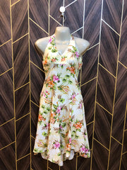 Mini Dress Linen Small Size Chest 18 Length 40