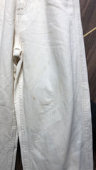 Women Wide Leg Jeans  Minor stain Small Size High Waist 26 Length 41