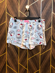 Women Mini Shorts Jersey Medium | Size Waist 32