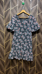 Mini Dress Chiffon Small Size Chest 18 Length 36