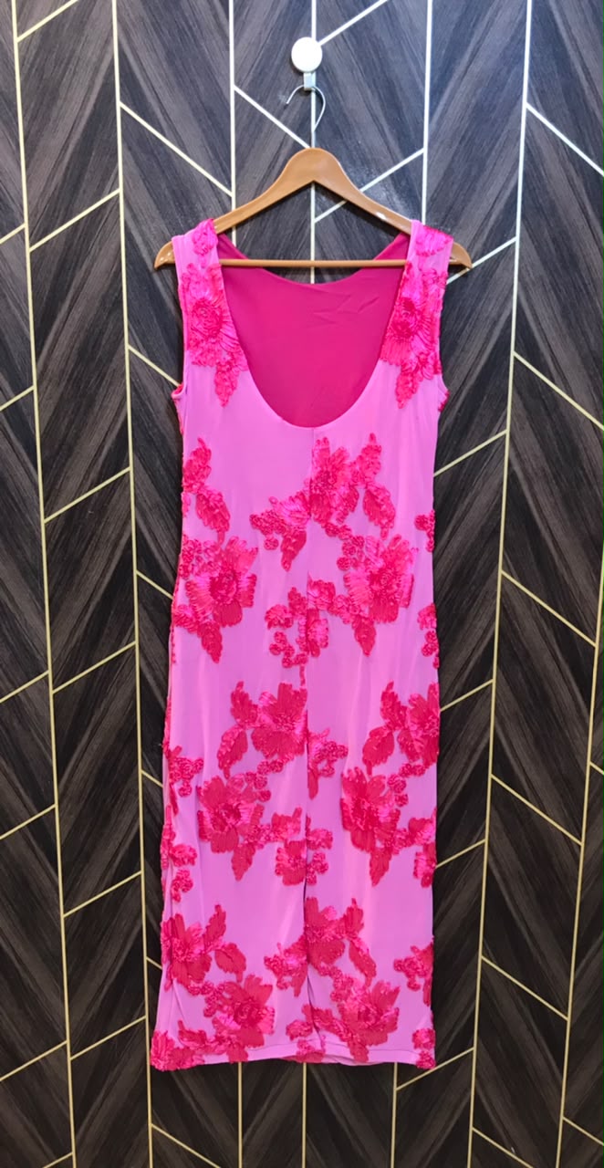 Strait jersey dress medium Chest 19 Length 51