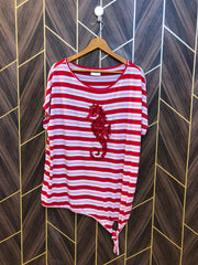 T-Shirt Jersey Large Size Length 27 baggy