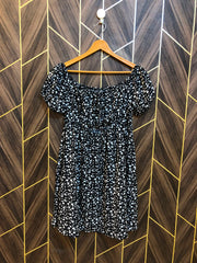 Mini Dress Silk Small Size Chest 18 Length 35