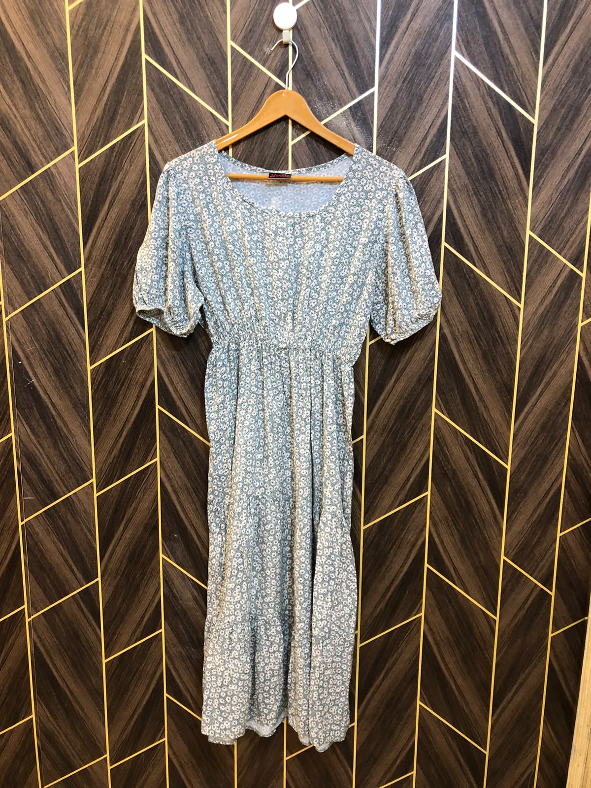 Mini Dress Linen Small Size C hest 18 Length 45