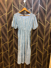 Mini Dress Linen Small Size C hest 18 Length 45