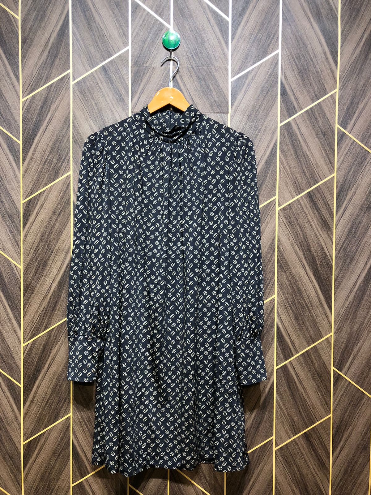 Women Long Shirt Silk  jersey X Large | Chest 21 | Length 36
