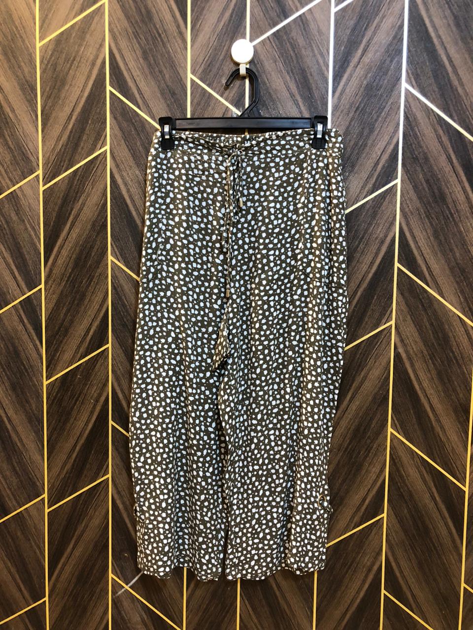Western Linen Plazo 1xl  | Size Waist 38 to 40 | Length 48