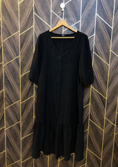 Western Long Maxi Chiffon Medium | Size | Chest 19 | Length 46