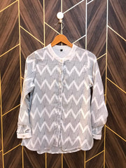 Western Top Chiffon – X-Small Size (Chest: 17, Length: 26 )