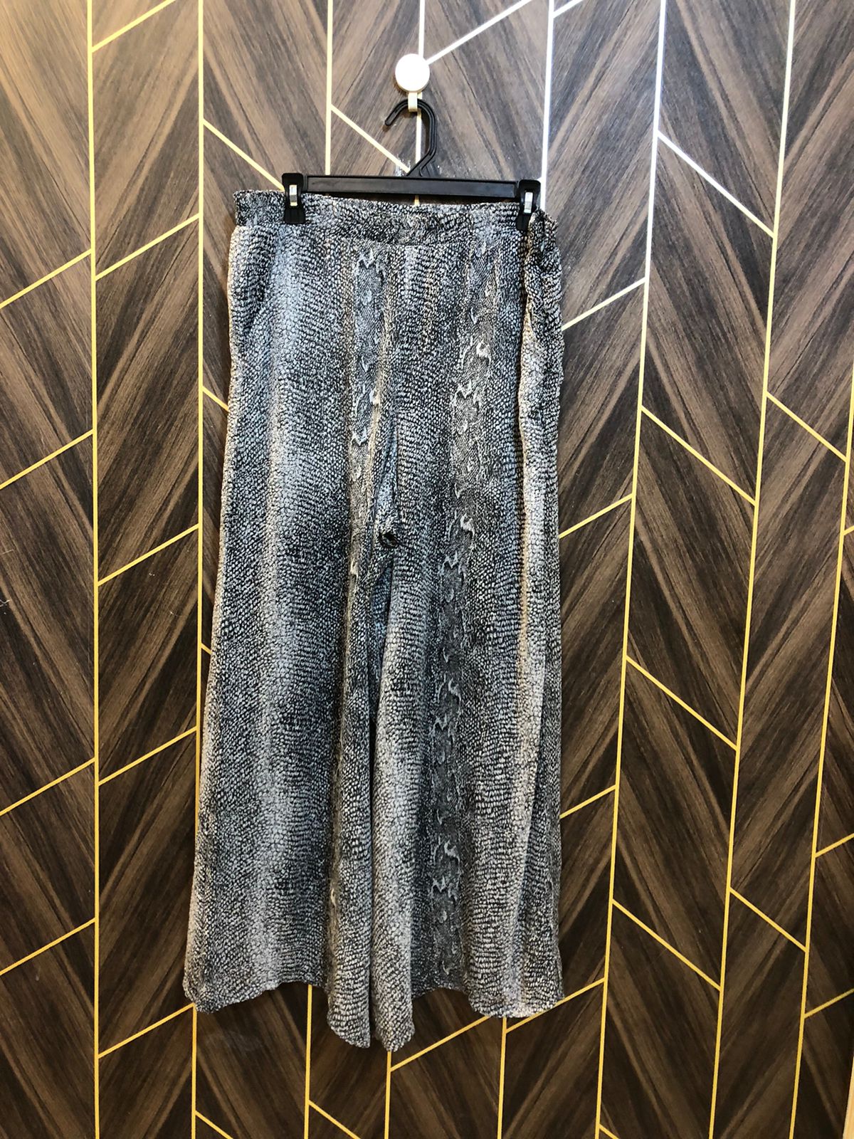 Western Chiffon Plazo Medium | Size Waist 30  32  | Length 38