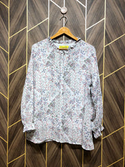Western Top Chiffon – Large Size (Chest: 21  , Length: 28 )