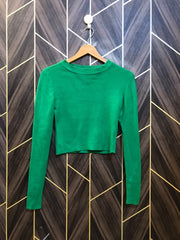 Women Crop Sweater X Small | Size | Chest 16 | Length 16