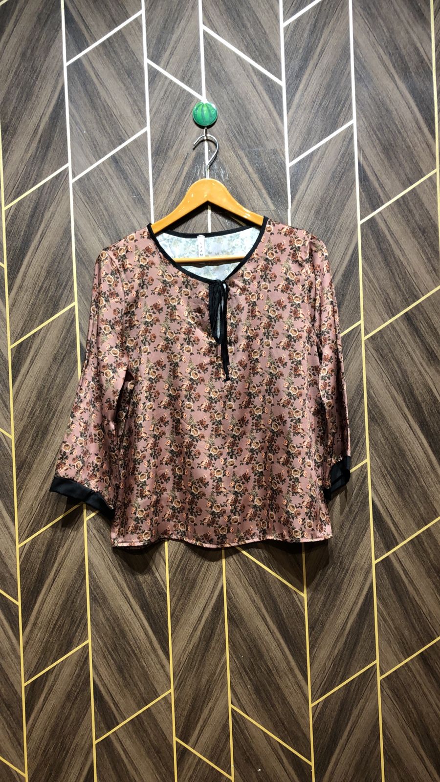 Western Top Silk – Small Size (Chest: 19 , Length: 23)
