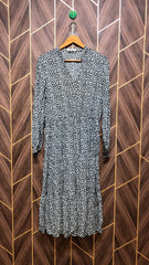Western Long Maxi Chiffon X Large | Size | Chest 21 | Length 46