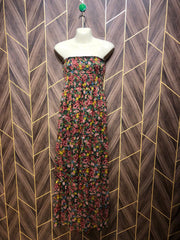 Western Long Maxi Chiffon Small | Size | Chest 18 | Length 53