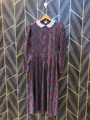 Women Long Shirt Linen X Small | Chest 17 | Length 47