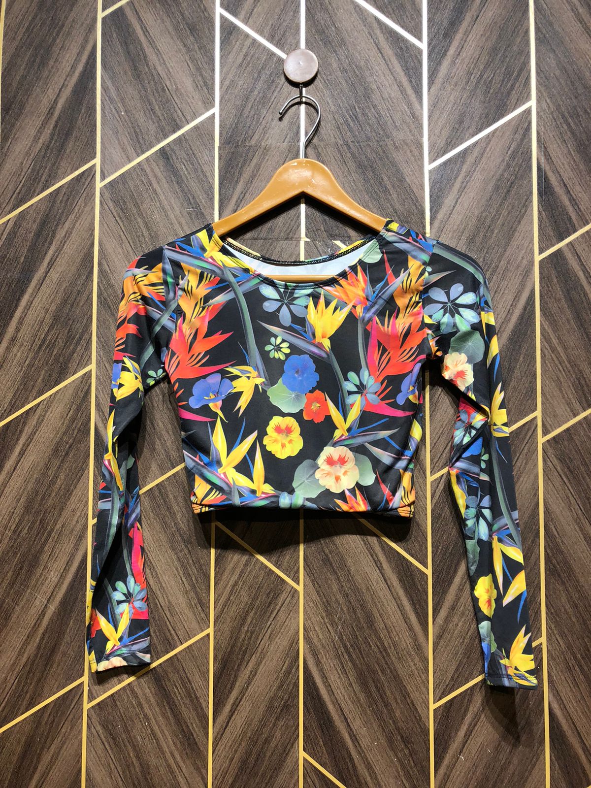 Trendy Jersey CropTop Size X Small