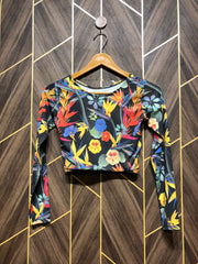 Trendy Jersey CropTop Size X Small