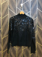 Women Crop Sweater Small | Size | Chest 18 | Length 21