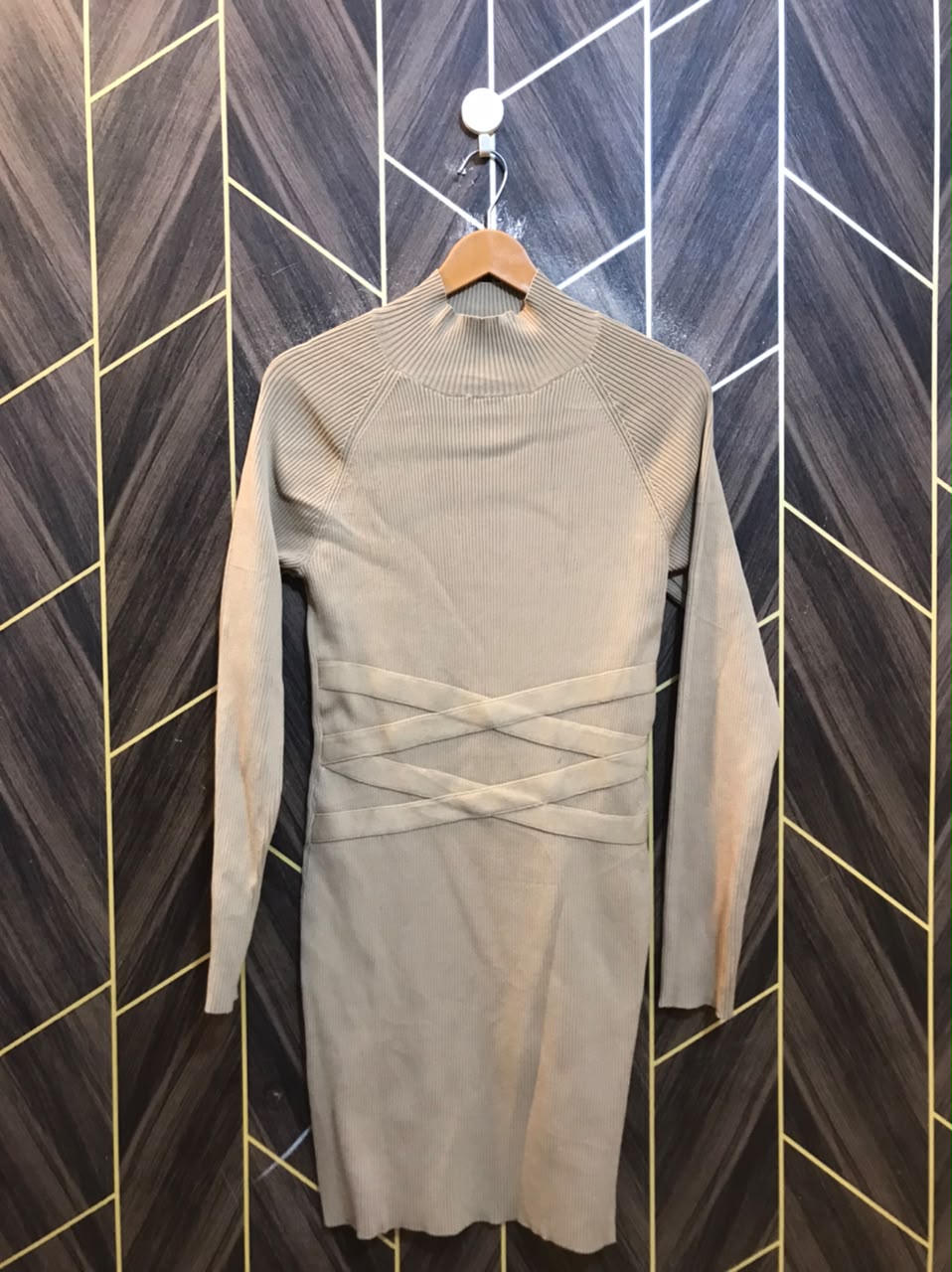Bodycon Dress Jersey Medium | Size | Chest 19 | Length 35