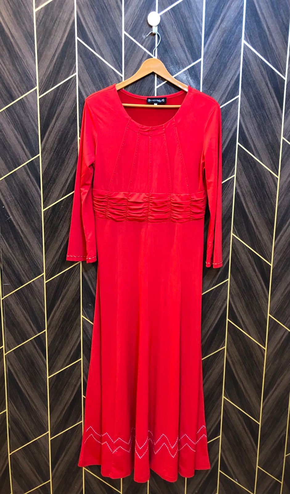 Western Long Maxi Jersey Large | Size | Chest 20 | Length 56
