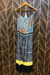 Western Long Maxi Chiffon Medium | Size | Chest 19 | Length 55