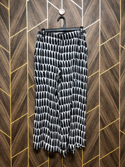 Western Chiffon Plazo Small | Size Waist 28 | Length 34
