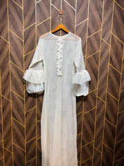 Western Long Maxi Net  Small | Size | Chest 18 | Length 65