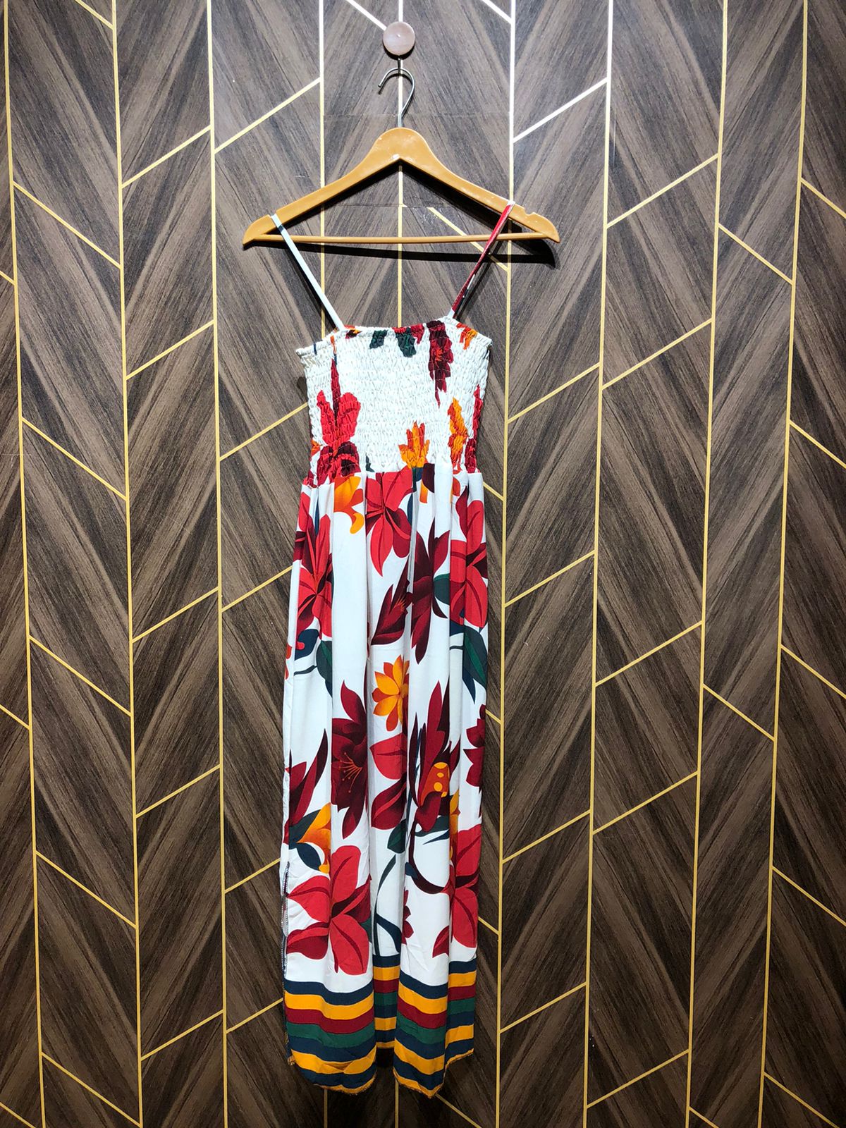 Western Long Maxi Chiffon Small | Size | Chest 18 | Length 48