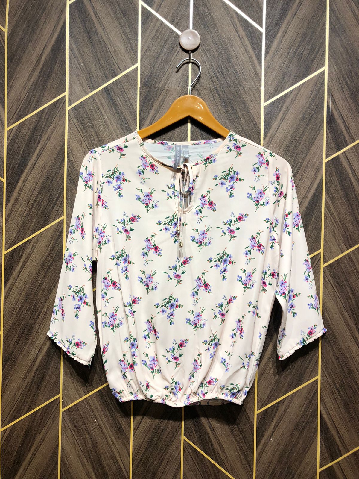 Western Top Chiffon – Small to medium  Size (Chest: 18 to 19 , Length: 21 )