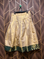 Western Silk Skirts Medium | Size Waist 32 | Length 33