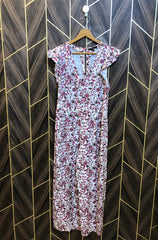Western Long Maxi Chiffon Small | Size | Chest 18 | Length 54