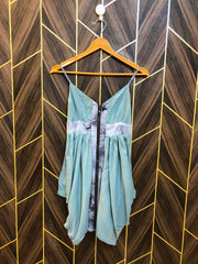 Mini Dress Linen X Small Size Chest 17 Length 33