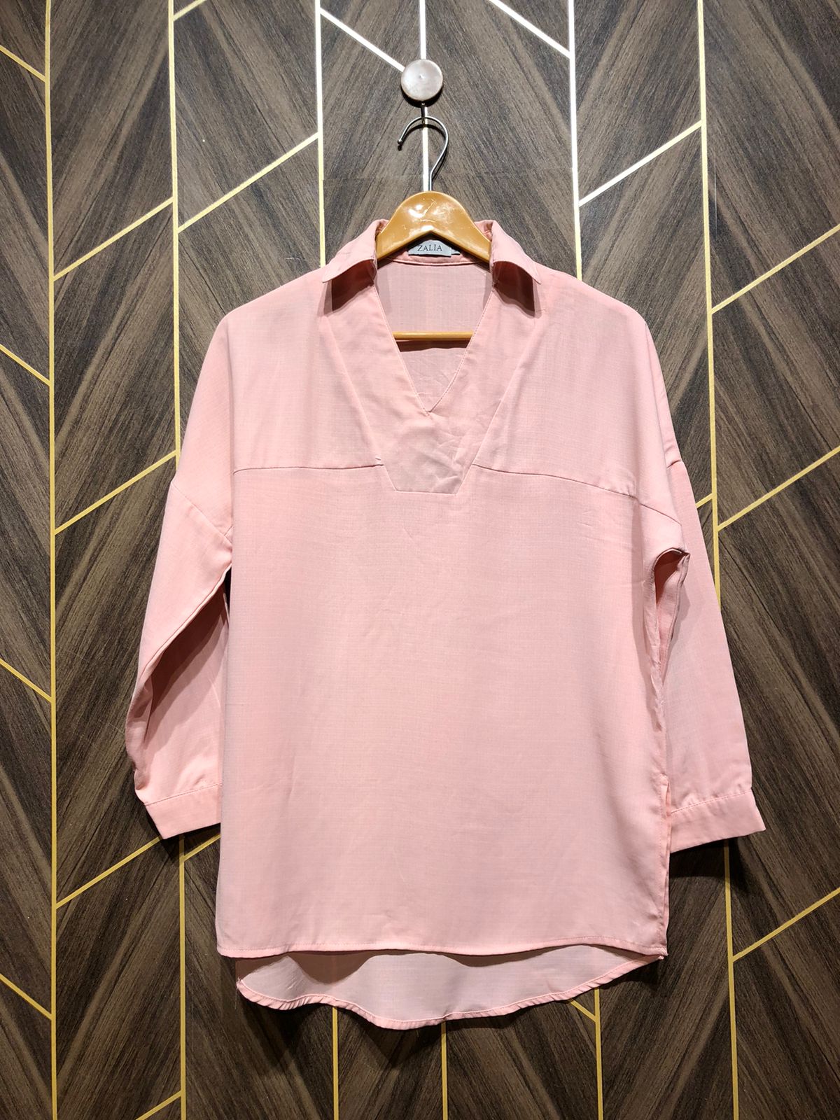 Western Top Chiffon baggy  – Small Size (Chest: 18, Length: 29  )