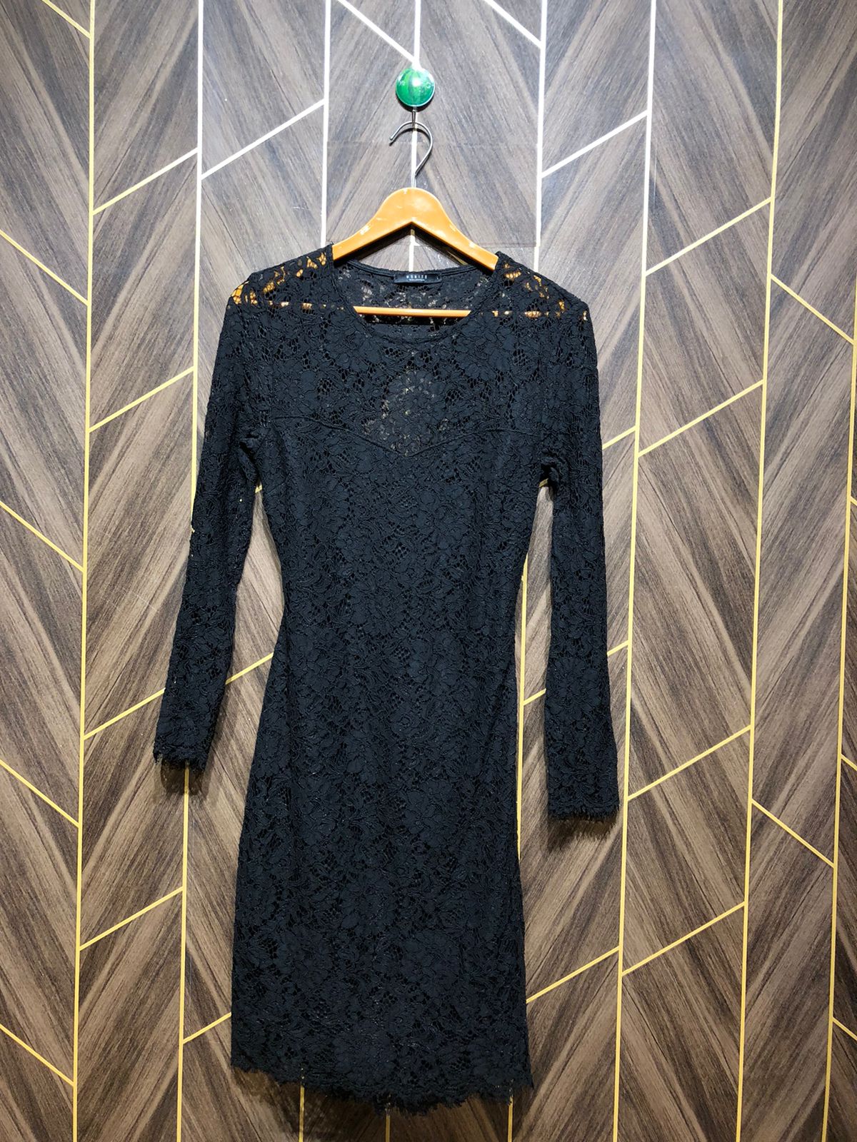 Mini Dress Jersey Net Small Size Chest 18 Length 38