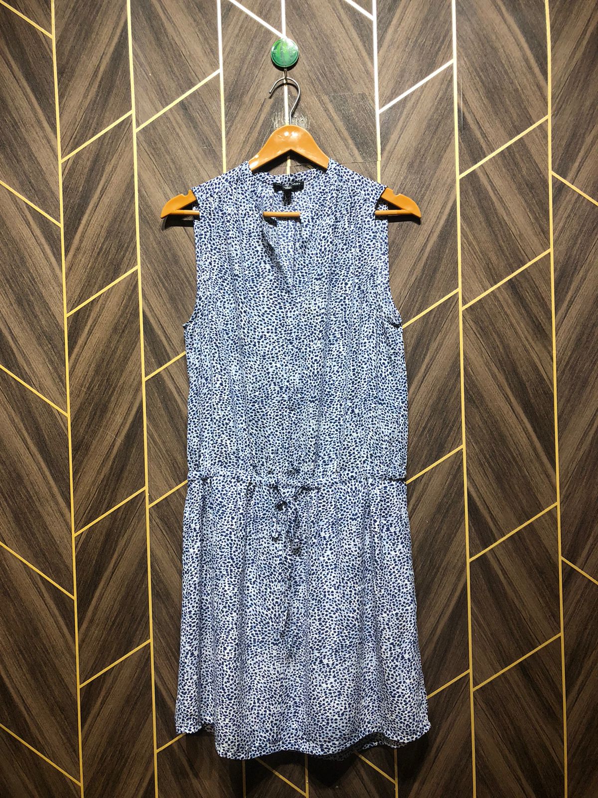 Mini Dress Chiffon Medium Size Chest 19 Length 38