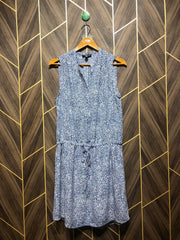 Mini Dress Chiffon Medium Size Chest 19 Length 38