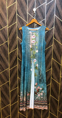 Western Long Maxi Net Jersey Medium | Size | Chest 19 | Length 53