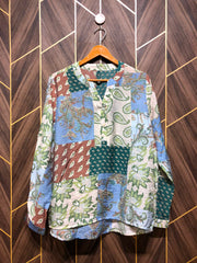 Western Top Silk – X-Large Size (Chest: 22  , Length: 29  )